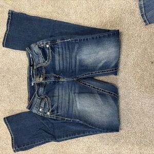 Wallflower Women's Boot Cut Jeans - Dark Blue